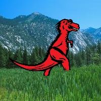 위 사진에 합성된 빨간 공룡 형상은 모질라의 상징이다.
