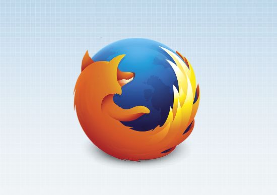모질라의 오픈소스 브라우저 파이어폭스 로고.