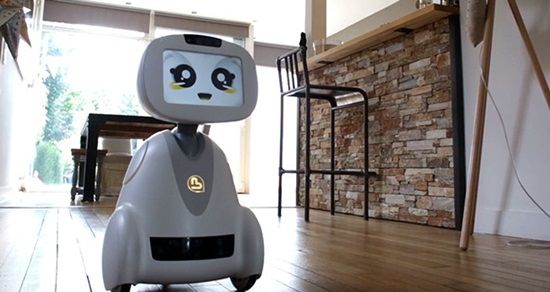 블루 프로그 로보틱스(Blue Frog Robotics)가 가정용 로봇 버디를 공개했다.