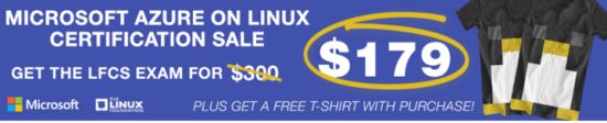 MS 애저 리눅스 인증 프로모션 배너 광고