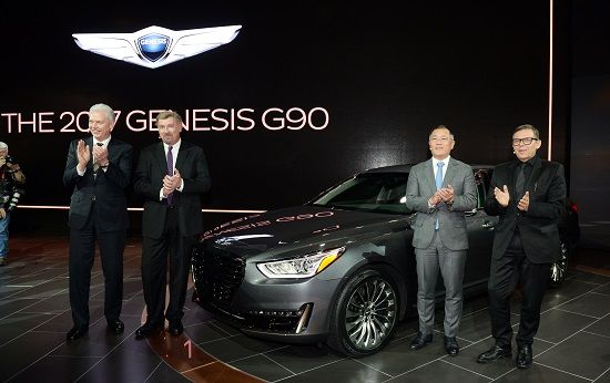 제네시스 'G90' 청신호, 1월 美서 최다 판매기록 갱신