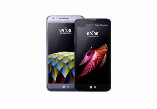 LG전자, 프리미엄급 보급형 스마트폰 'X 시리즈' 2종 출시
