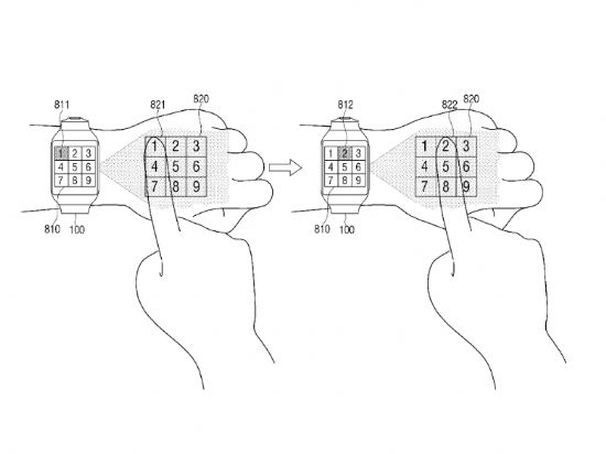 삼성, 손등에 키보드 투사되는 특허 출원