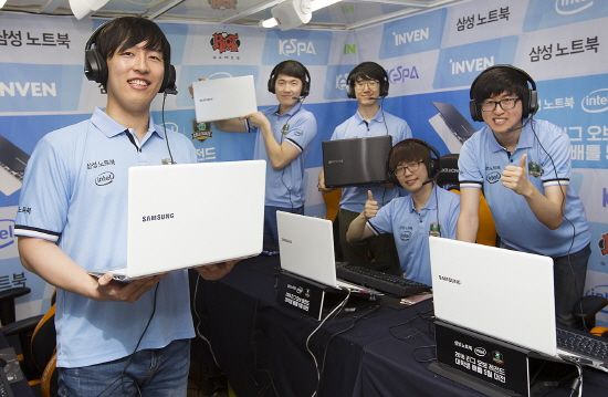 삼성 노트북5, e스포츠協 LoL 결승전용 PC 선정