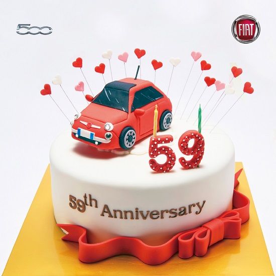 FCA코리아, '피아트 500' 출시 59주년 생일축하 이벤트