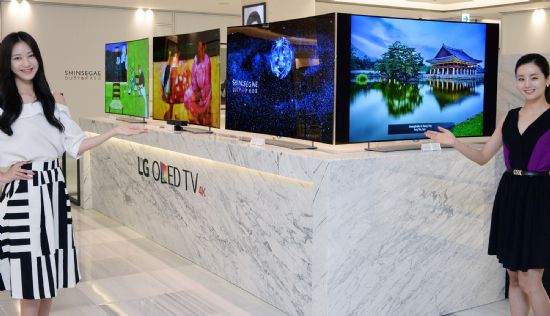LG 올레드 TV, 면세점 찾는 유커 잡는다