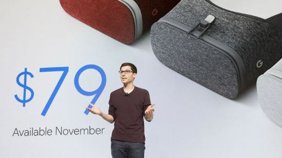 구글이 79달러짜리 가상현실 헤드셋 '데이드림 뷰'를 선보였다. (사진=씨넷)