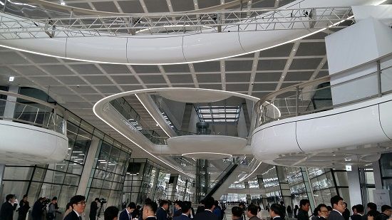 [르포]친환경 입은 미래기술 메카 '한국타이어 테크노돔'