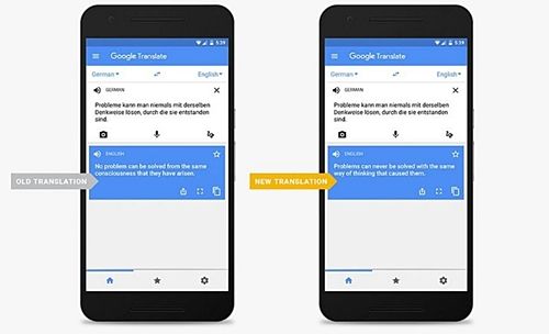 구글 번역, 인공지능으로 더 똑똑해진다