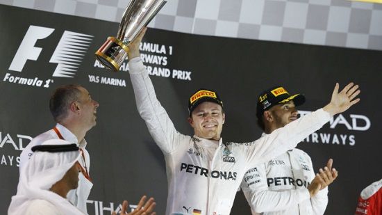 메르세데스 AMG F1 팀 '니코 로즈버그' 시즌 챔피언 확정