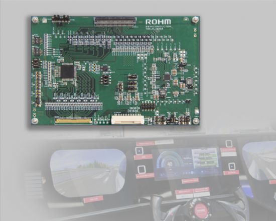 로옴, 자동차 LCD 패널용 기능 안전 도입 칩셋 개발