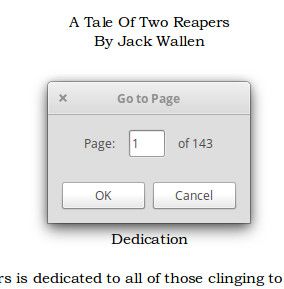 리브레오피스 5.3 버전 라이터(writer)에 추가된 페이지 바로가기 대화상자.