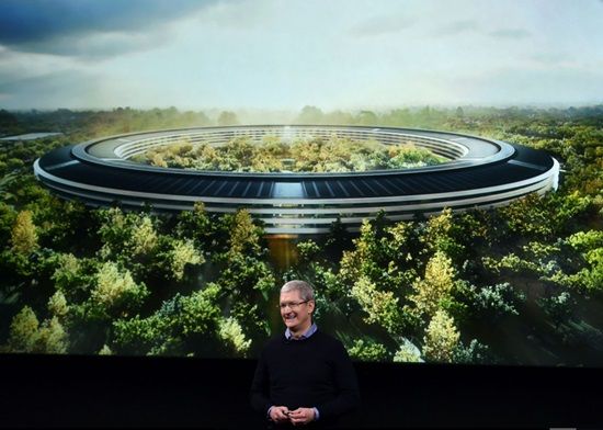 애플, 4월엔 우주선 닮은 사옥으로 옮긴다