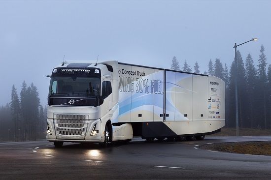 볼보트럭, HEV 파워트레인 장착 '차세대 컨셉 트럭' 공개