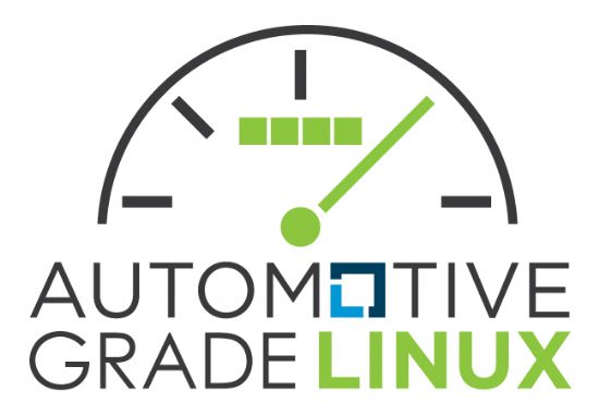 리눅스재단 '오토모티브그레이드리눅스' 로고. 리눅스재단이 타이젠기반으로 만든 오픈소스 커넥티드카 플랫폼 프로젝트다.