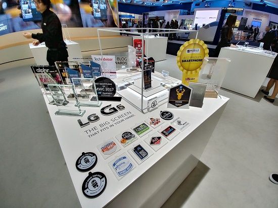 LG G6, MWC서 업계 최다 31개 상 수상