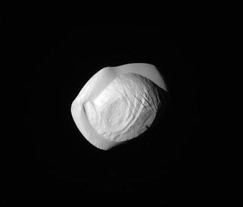 만두처럼 생긴 토성의 달 “귀엽네”