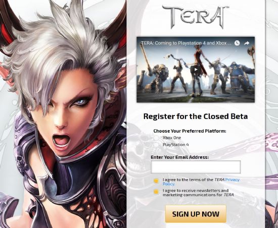 MMORPG '테라', PS4-X박스원 버전 테스트 참가자 모집