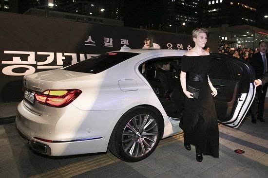 BMW 코리아, 영화 '공각기동대' 출연진 의전차량 지원