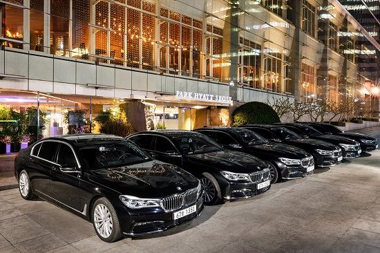 BMW 코리아, 파크 하얏트 서울에 '뉴 7시리즈' 공급