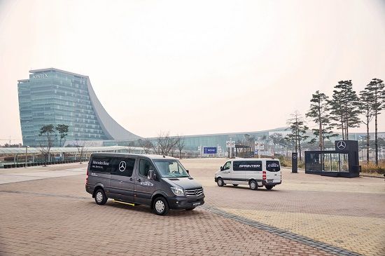 다임러 트럭, 서울모터쇼서 '벤츠 뉴 스프린터' 체험 제공