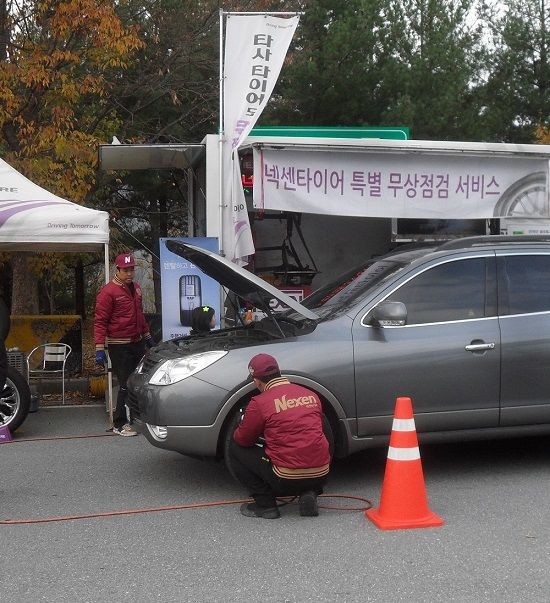 넥센타이어, 봄맞이 나들이 차량 타이어 무상 점검