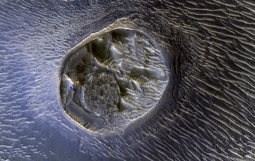NASA, 비현실적인 화성 메사 모습 공개