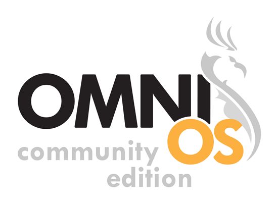 옴니OS 커뮤니티에디션 로고. 오픈솔라리스의 대안 옴니OS가 2012년 등장 5년만인 지난 4월 개발중단됐다 3개월만에 커뮤니티에디션으로 부활했다.
