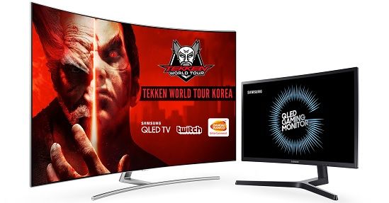 삼성, '철권 투어'에 QLED TV·모니터 공급