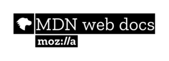 모질라 개발자 네트워크(MDN) 웹 문서 (MDN web docs) 사이트 로고.