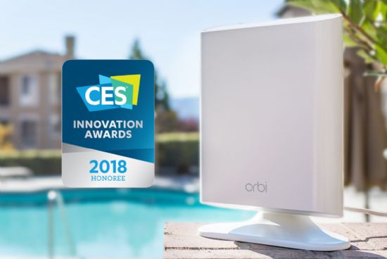 넷기어, CES 2018에서 6개 제품 '혁신상' 수상
