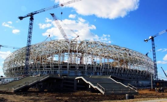 트림블 BIM, 러시아 월드컵 경기장 설계에 활용