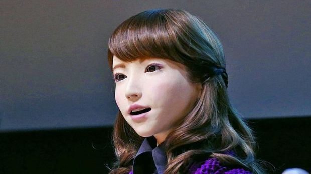 日 미녀 AI 로봇 앵커 '에리카' 공중파 뉴스 등장