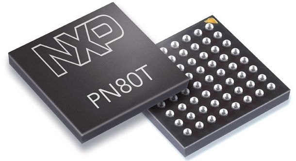 NXP PN80T 칩.(사진=NXP)