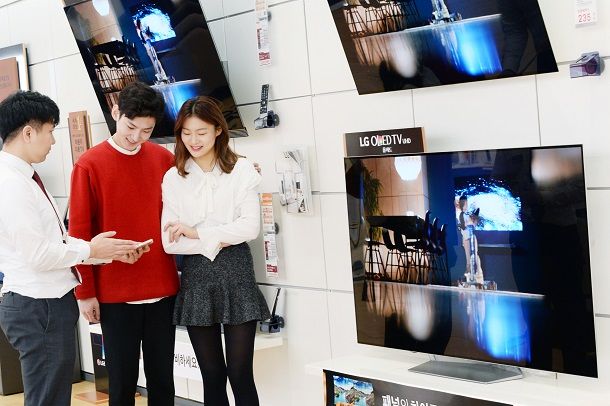 LG 올레드 TV 1월 판매량 '껑충'...전년比 3배 늘어