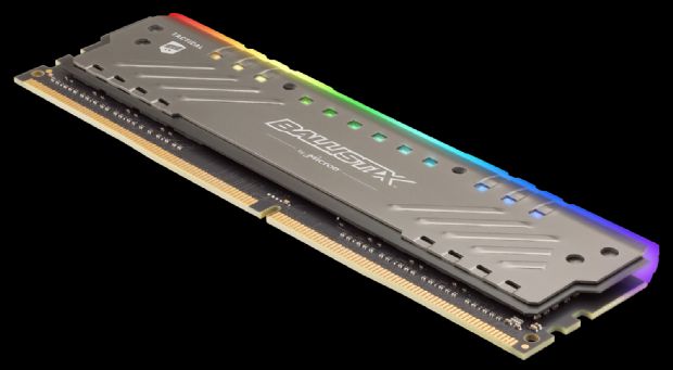마이크론, 발리스틱스 택티컬 트레이서 RGB DDR4 출시