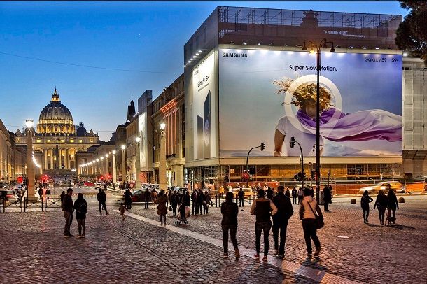 삼성전자, 세계 주요도시서 '갤럭시S9' 옥외광고