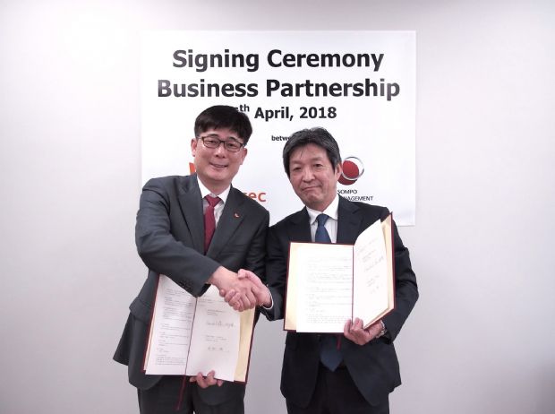 SK인포섹, 일본 보험회사 '솜포'와 파트너 계약