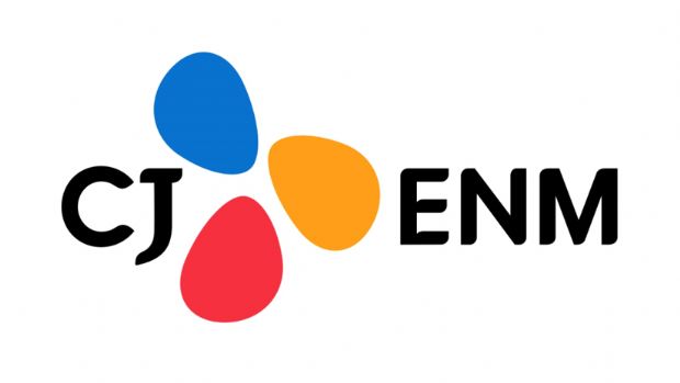 CJ ENM 로고.