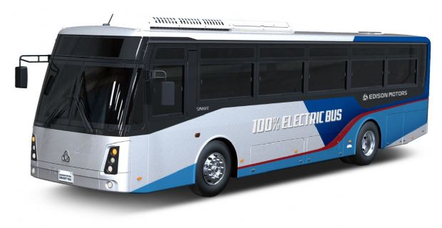 에디슨모터스, ‘386km 주행' 전기버스 부산모터쇼 선보인다
