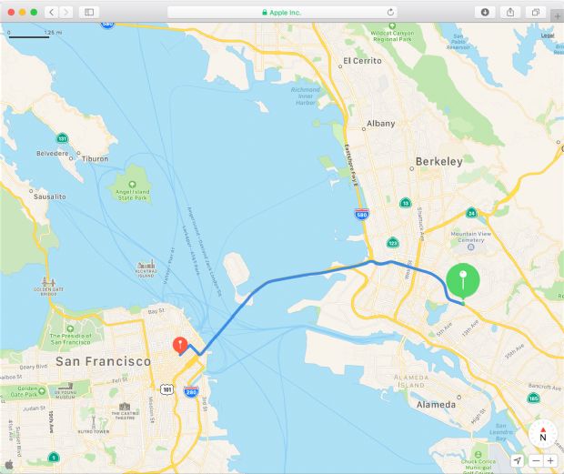 애플, 웹기반 지도 API 시험판 공개