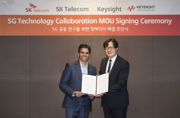 SKT-키사이트, 최적의 5G 네트워크 설계 협력