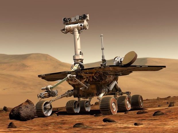 화성탐사 로봇, 거대 먼지폭풍으로 작동 중지