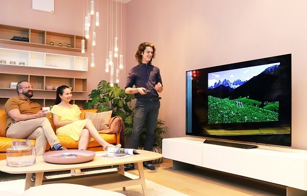 LG 올레드 TV, 덴마크 보컨셉과 인테리어 협업