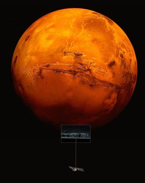 화성 남극에서 호수 발견했다