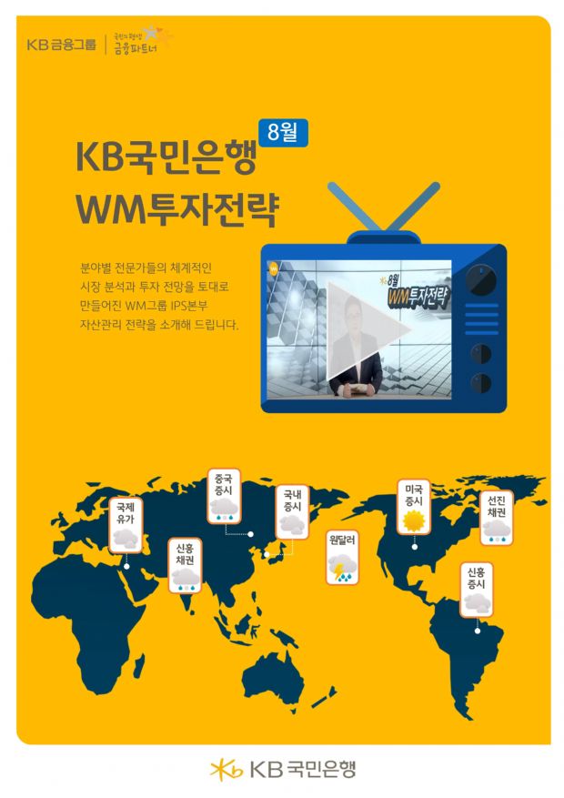 KB국민은행, 월간 WM투자전략 동영상 제공