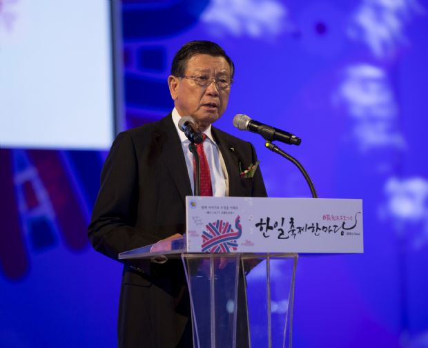 박삼구 금호아시아나 회장, 한·일 민간 교류 이끌어