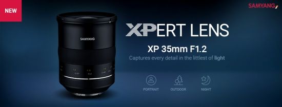 삼양옵틱스, 캐논 DSLR용 XP 35mm F1.2 렌즈 공개