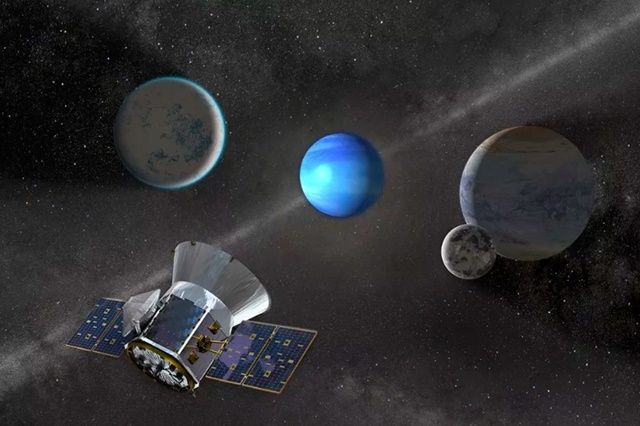 테스 우주망원경, 지구 가까운 곳에서 행성 3개 발견