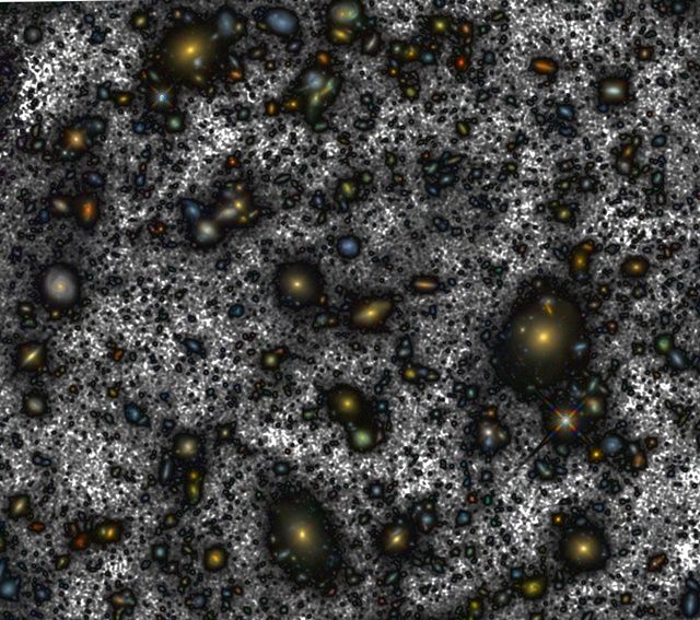 허블망원경이 촬영한 '지구에서 가장 먼 심우주'